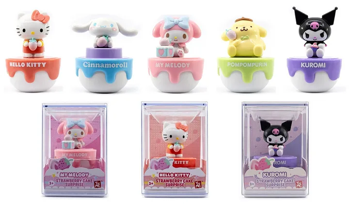 YuMe Hello Kitty 50th Anniversary Series Imballo da 12pz