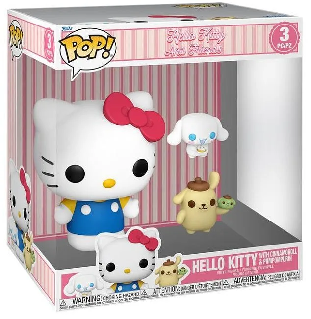 FUNKO BIG 25cm Hello Kitty 3 Pack