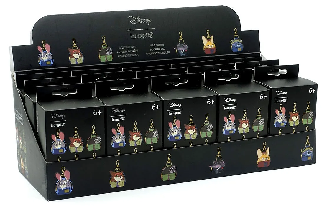 FUNKO Loungefly Portachiavi Disney Zootropolis 1pz Ass.to