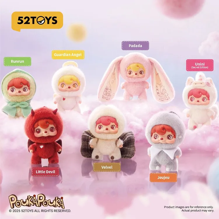 POUKA POUKA Mood Bubbles Plush Assortiment 1pz