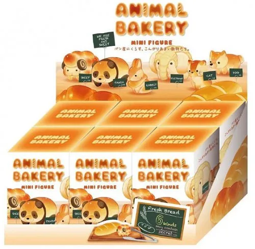 ANIMAL BAKERY Mini Figure Series 1 1pz Assortiment