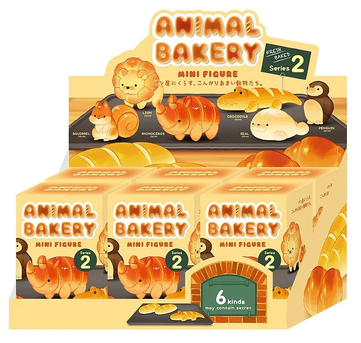 ANIMAL BAKERY Mini Figure Series 2 1pz Assortiment