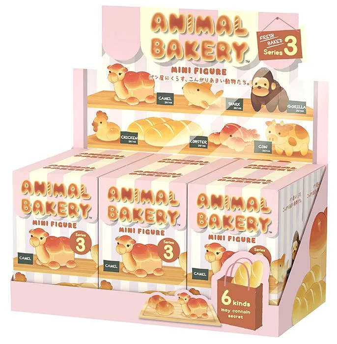 ANIMAL BAKERY Mini Figure Series 3 1pz Assortiment