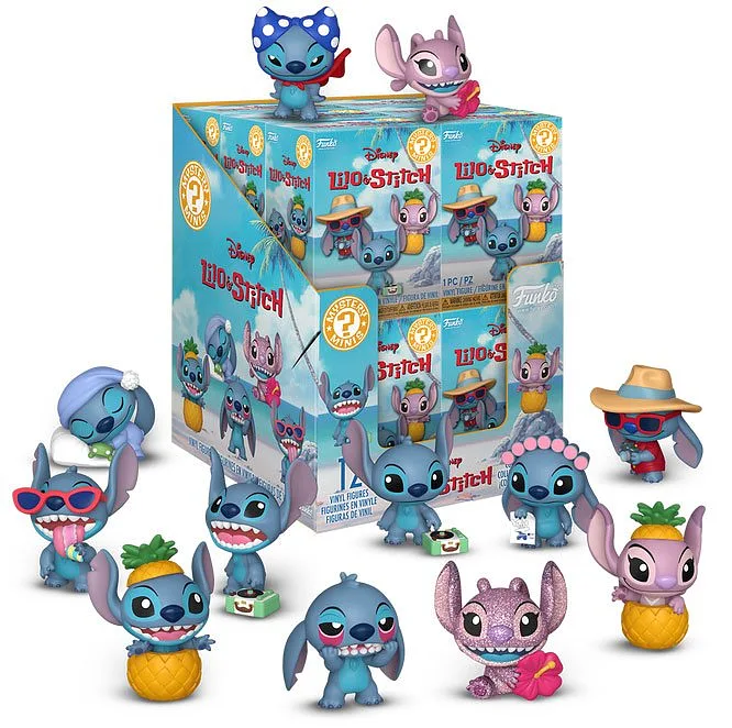 FUNKO MYSTERY MINI Disney Stitch & Angel 1pz Assortiment