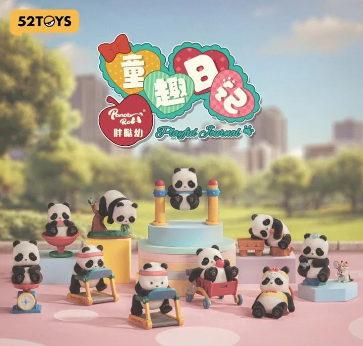 PANDA ROLL Playful Journal Series 1pz Assortiment