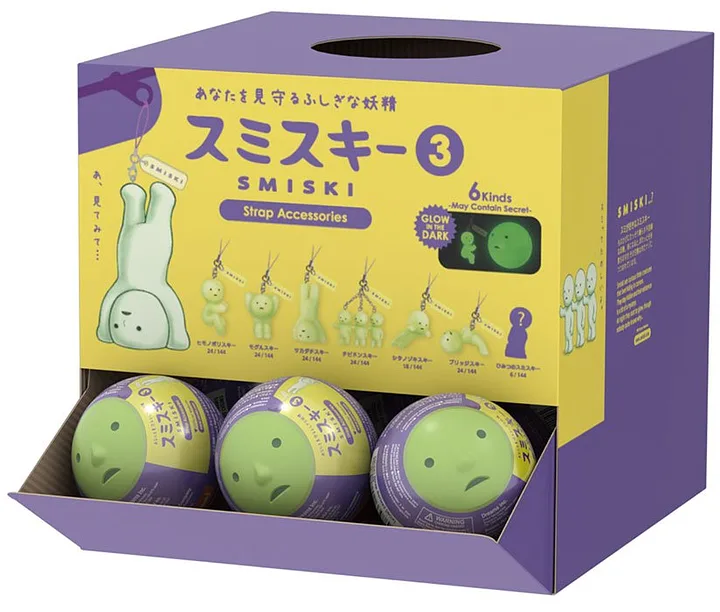 SMISKI Capsule Strap Series 3 GLOW 1pz Assortiment