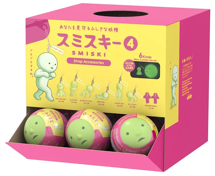 SMISKI Capsule Strap Series 4 GLOW 1pz Assortiment