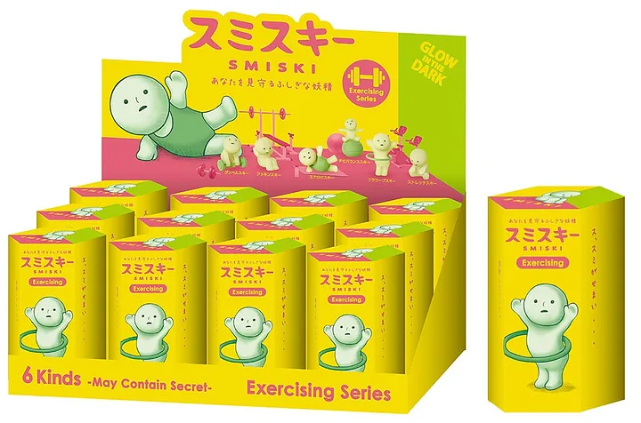 SMISKI Exercising Series GLOW 1pz Assortiment