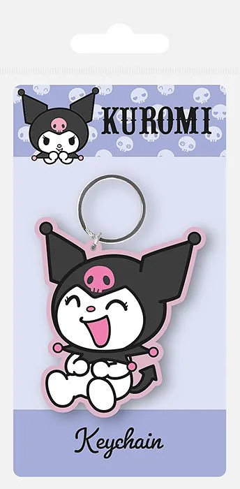 Portachiavi Hello Kitty Kuromi Laughing