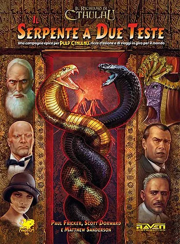 L'Appel de Cthulhu Édition 7 - Pulp Cthulhu : La Double Tête de Serpent
