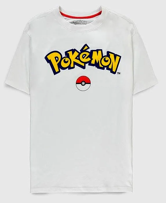 T-Shirt Pokemon Oversize Logo L