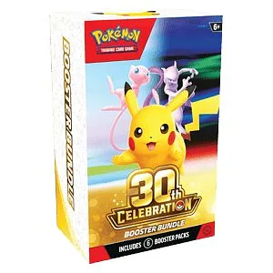 Lot de boosters célébrant le 30e anniversaire