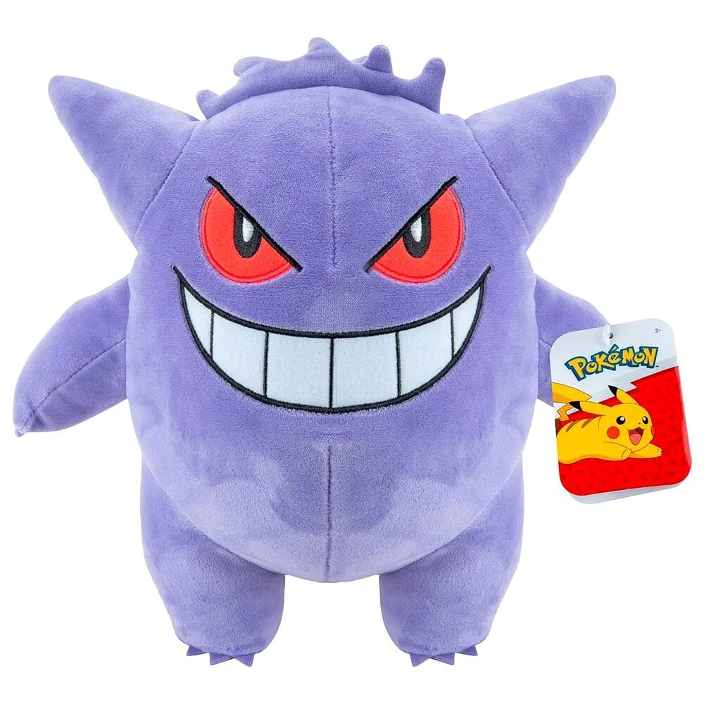 JAZWARES Pokemon : Gengar - Peluche 24cm