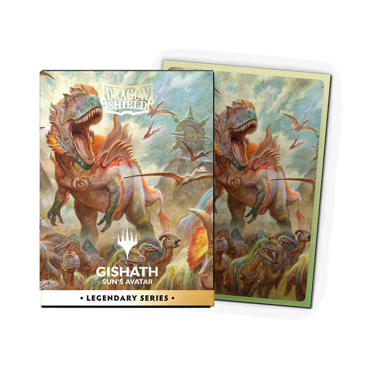 DS100 SLEEVES STANDARD DUAL ART - LEGENDARY SERIES - GISHATH, SUN'S AVATAR (AT-16541)