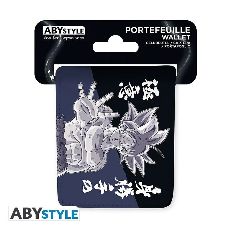 ABYSTYLE DRAGON BALL SUPER - Porte-monnaies - vinyle : "DBS/Goku Ultra Instinct"