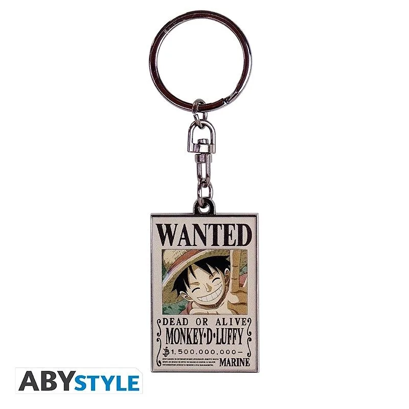 ABYSTYLE ONE PIECE - Porte-clés : "Wanted Luffy"