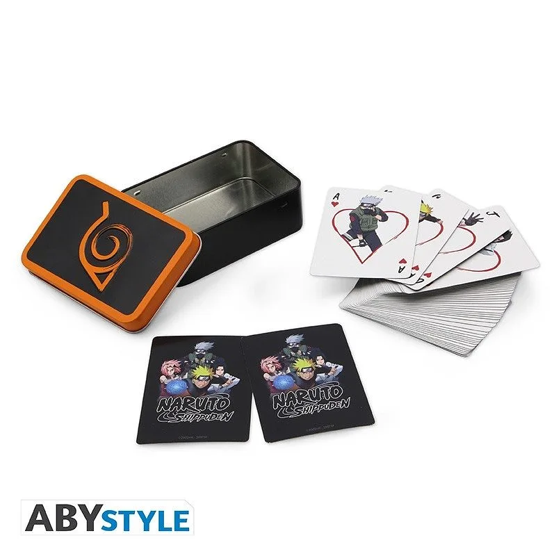 ABYSTYLE NARUTO SHIPPUDEN - Deck avec 54 cartes de jeu