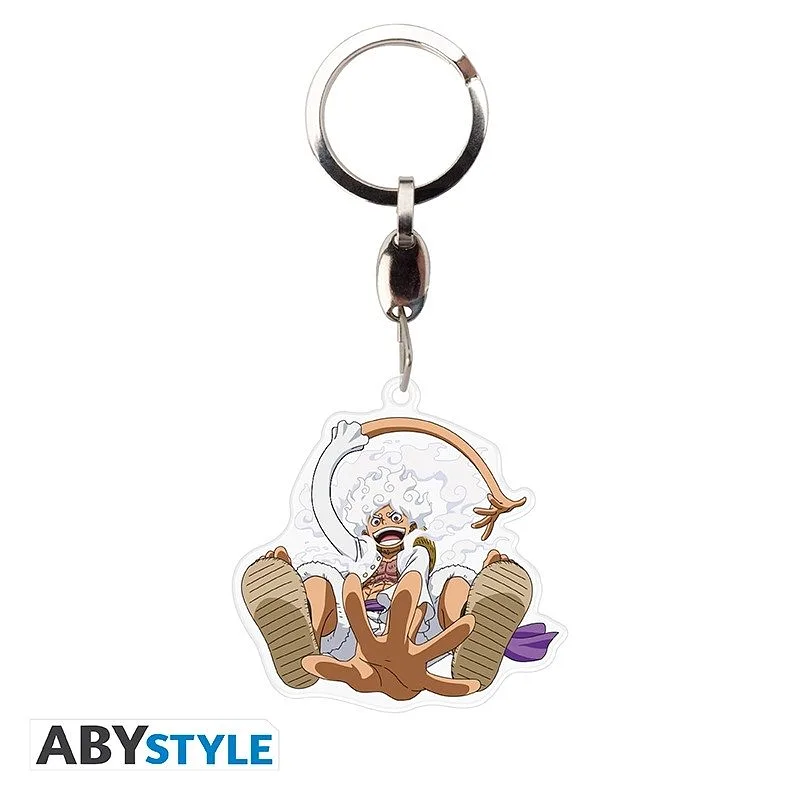 ABYSTYLE ONE PIECE - Porte-clés : "Luffy Gear 5th"