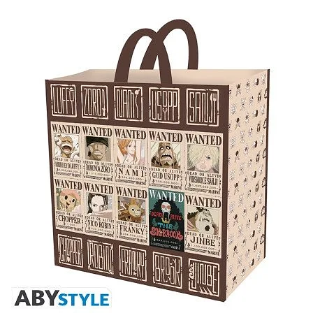 ABYSTYLE ONE PIECE - Sac à shopping - "Wanted"