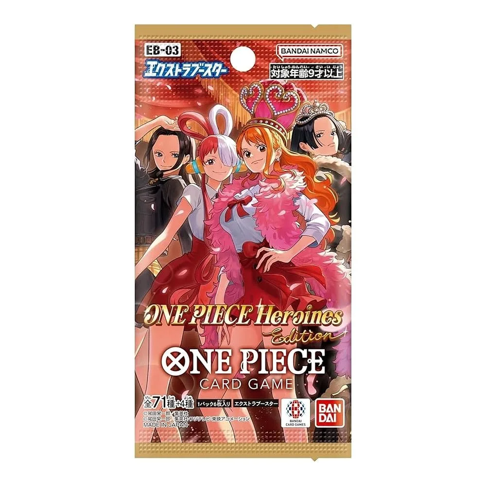 ONE PIECE CARD GAME: EB-03 Heroines Edition - Booster Pack JAP - (Collectible Product)