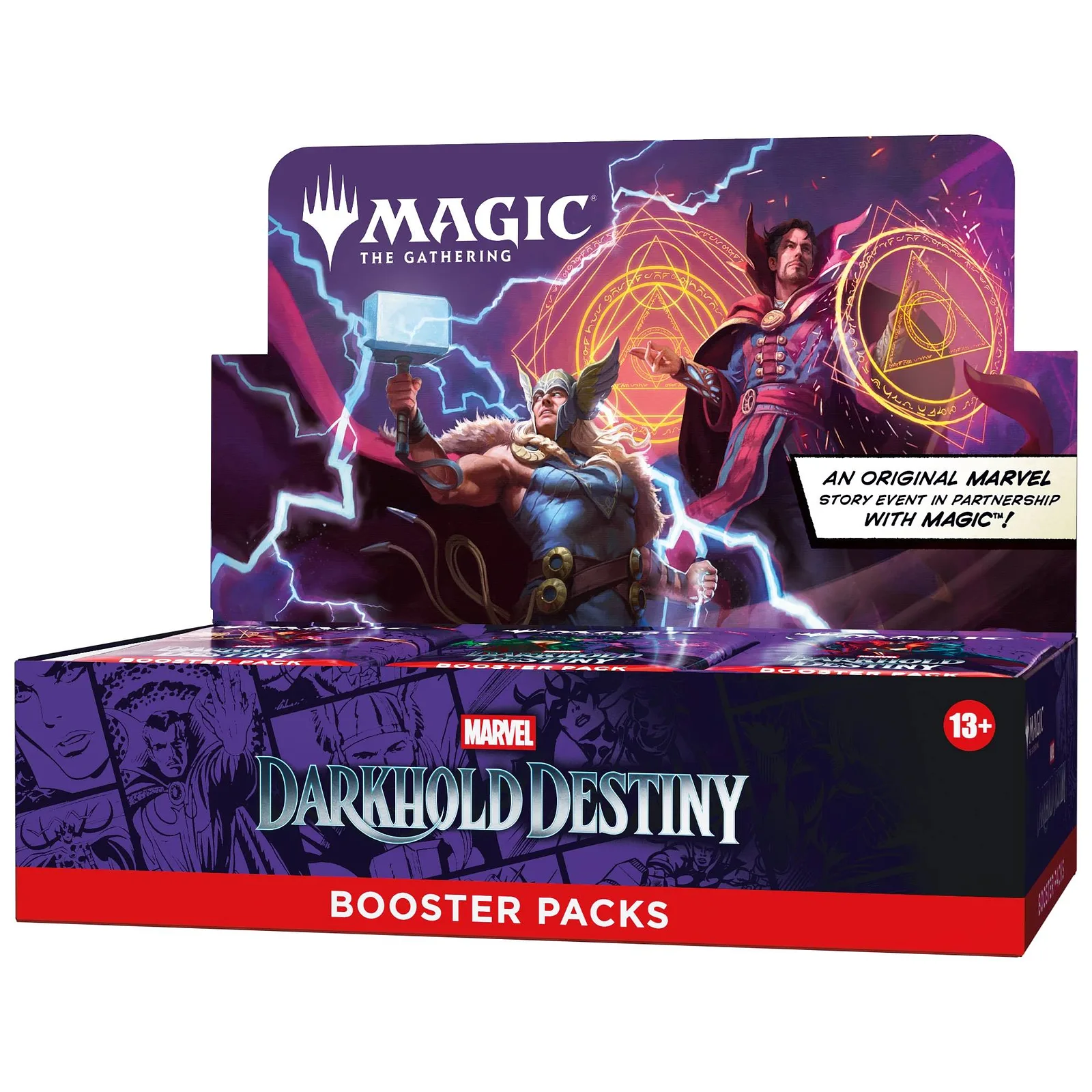 Magic: The Gathering - Marvel Darkhold Destiny Play Booster Display (30 boosters) - ENG