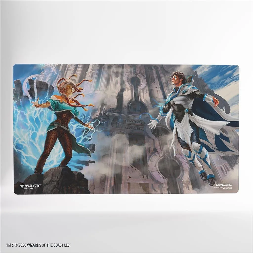 GAMEGENIC Magic: The Gathering - Reality Fracture - Shiny Playmat - Tam Beleren, Conflicted/Jace