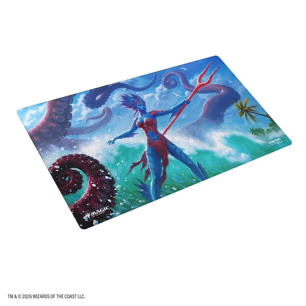 GAMEGENIC Magic: The Gathering - Reality Fracture - Tapis double face - Kiora Salt San/Fire