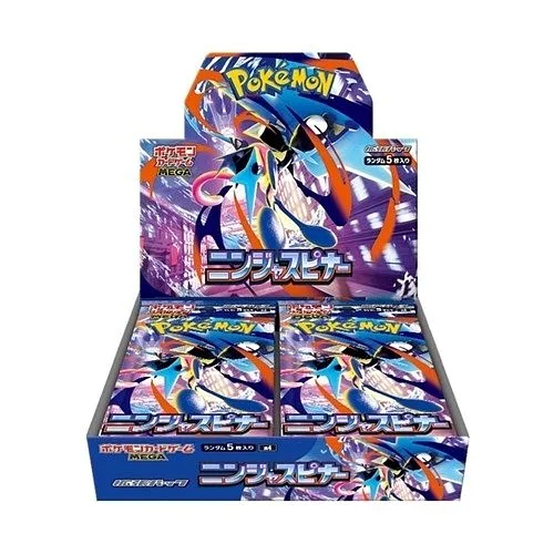 POKEMON: m4 Ninja Spinner No Shrink - Booster Box JAP - (Produit de collection)