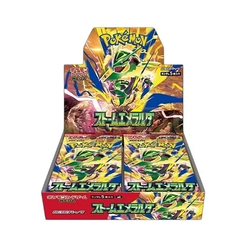 POKEMON: M6 Storm Emeralda No Shrink - Booster Box JAP - (Produit de collection)