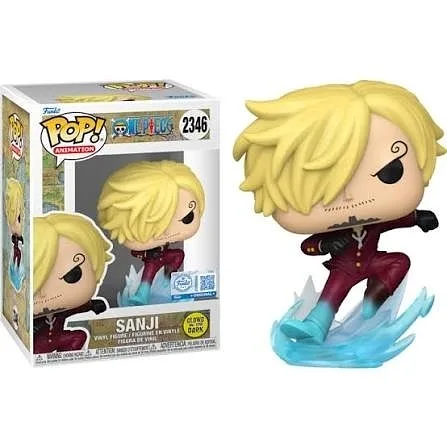 FUNKO POP Animation: One Piece - 2346 Sanji (Exclusive) (Glow In The Dark) 9cm