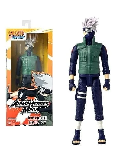 BANDAI RED Naruto : Anime Heroes Mega - Kakashi Hatake 30cm