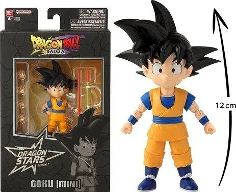 BANDAI RED Dragon Ball : Dragon Stars - Goku Mini (Daima) 12cm