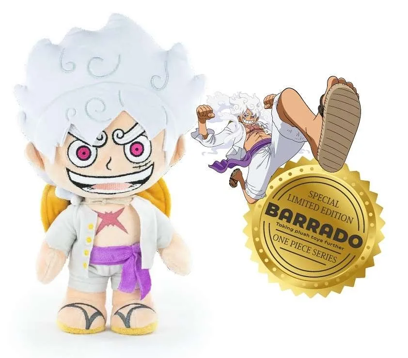 Barrado One Piece: Luffy Gear 5 T3 (Special Edition) - Peluche 34cm