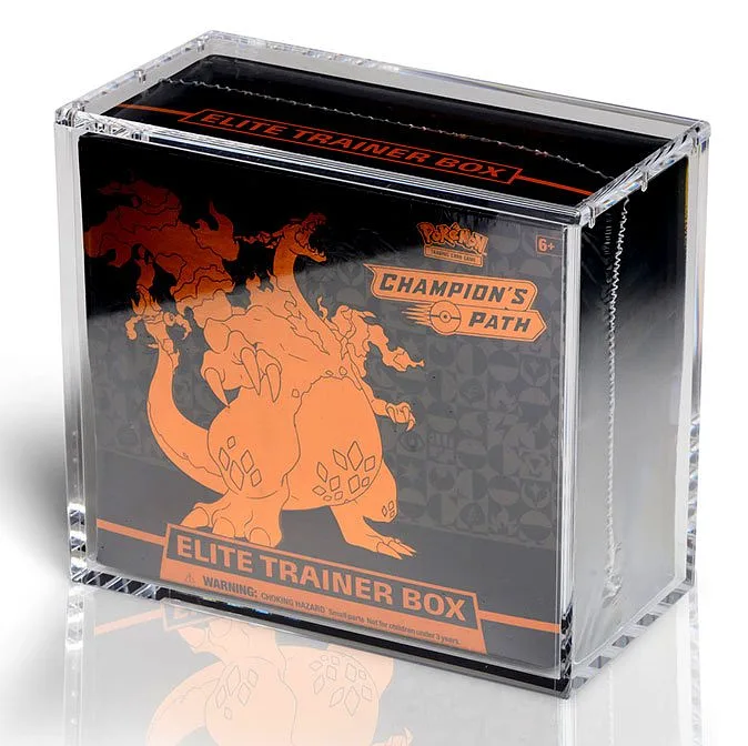 Acrylic Box Protezione Pokemon Set Allenatore Fuoriclasse
