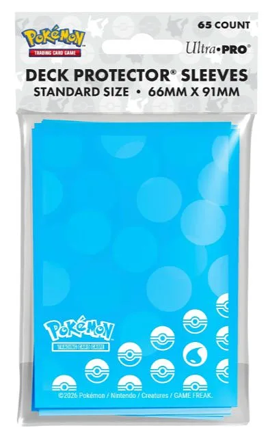 ULTRA PRO Pokemon Bustine Protettive Water Type 65pz