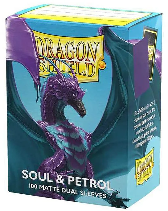 DRAGON SHIELD Bustine Standard Matte Soul & Petrol 100pz