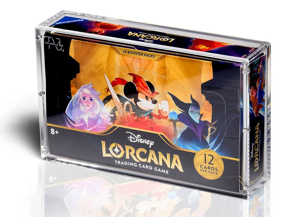 Acrylic Box Protection Disney Lorcana Booster Box