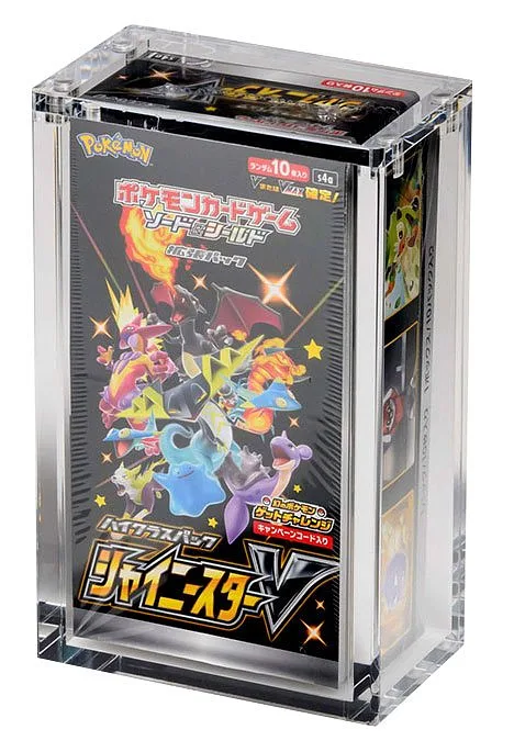 Acrylic Box Protection Pokemon JPN Display de 10 boosters