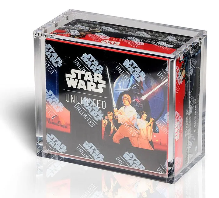 Acrylic Box Protection Star Wars Unlimited Booster Box