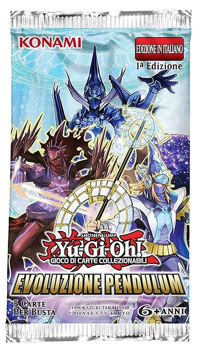YUGI Evoluzione Pendulum 1 Busta