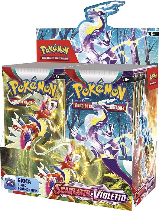Pokemon ITA Scarlatto e Violetto 01 Box 36 Buste