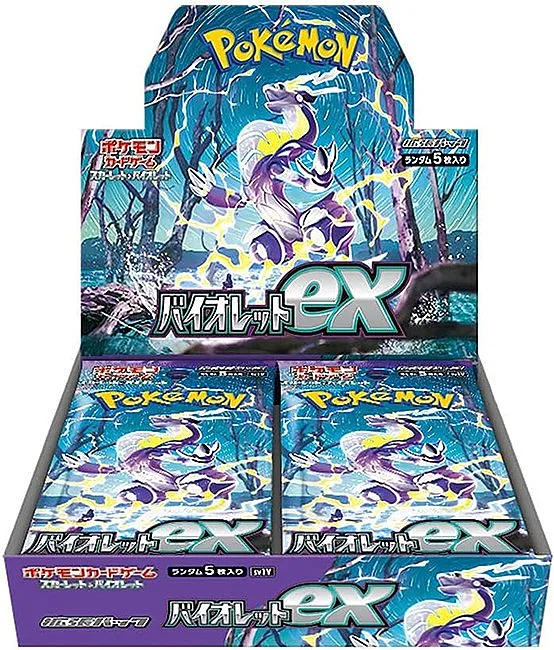Pokemon JPN Violetto Ex Box 30 Buste