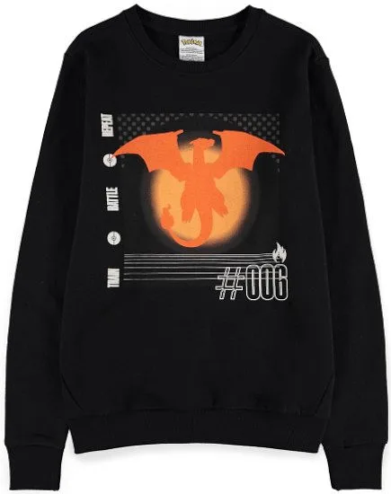 Sweat-shirt Pokemon Charizard XL