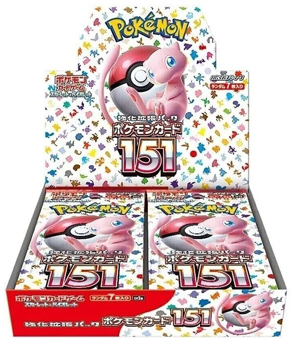 Pokemon JPN Scarlatto e Violetto 151 Booster Box 20 Buste