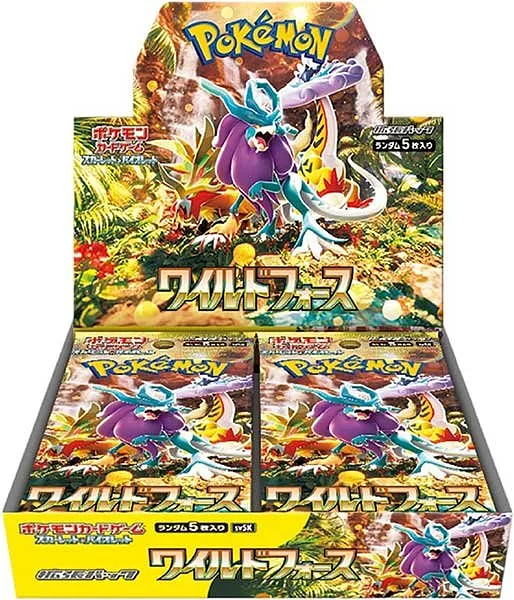 Pokemon JPN Wild Force Booster Box 30 Buste