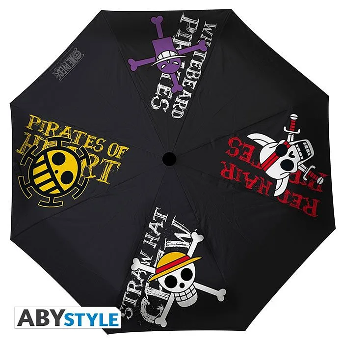Ombrello Automatico One Piece Pirates Emblems