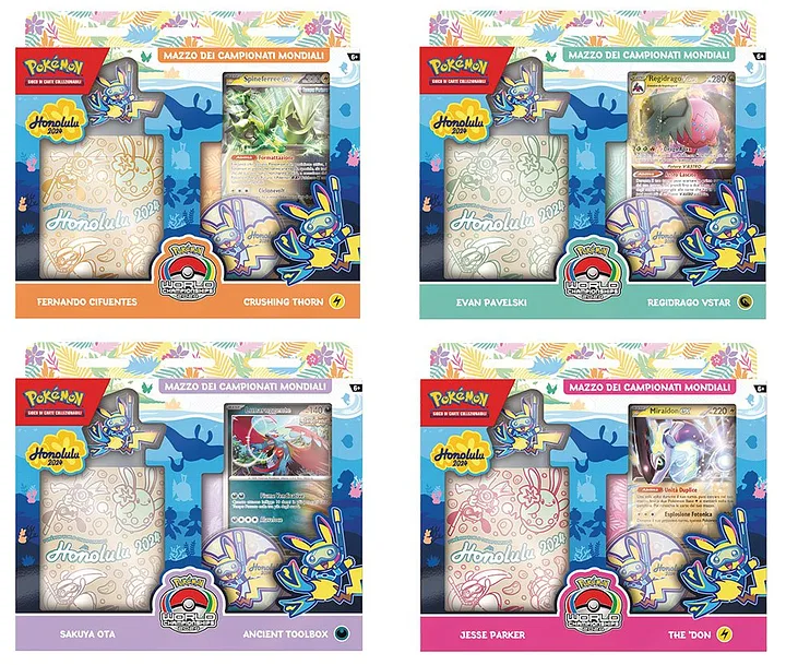 Pokemon ITA Mazzo dei Campionati Mondiali 2024
