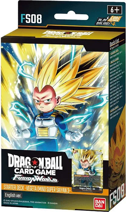 Dragon Ball ENG Super Fusion World Starter Deck FS08 1 Mazzo
