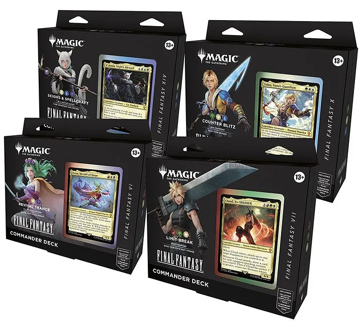 Magic ITA Final Fantasy 1 Mazzo Commander