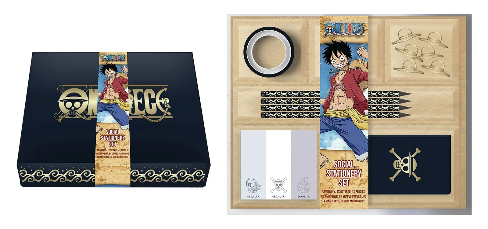 Set Cancelleria Premium One Piece
